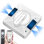 Robottimainen ikkunanpesurobotti Liectroux YW509, 4-suuntainen vesiruiskutus, kodin lasi-, lattia- ja seinäikkunoiden puhdistusrobotti, robotti-imuri ikkunoille, älykäs navigointi, kolmoisturvajärjestelmä, kehyksetön käyttö, etä- ja sovellusohjaus